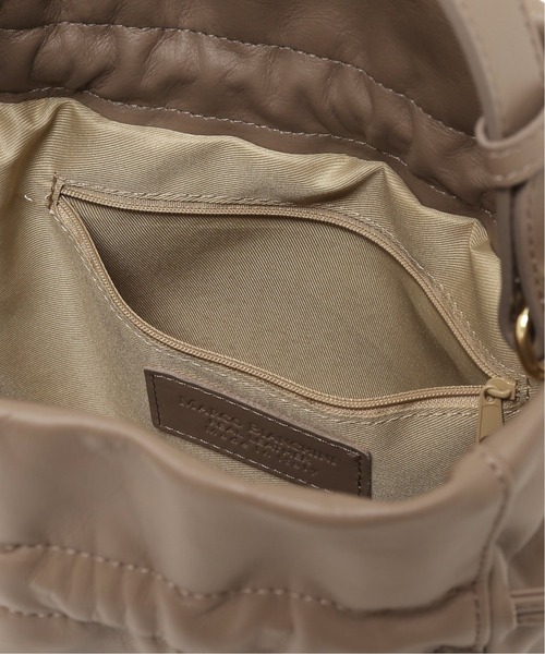 SLOBE IENA（スローブイエナ）の「【MARCO BIANCHINI/マルコ・ビアンキーニ 】巾着ハンドバッグ◆（ハンドバッグ・レディース・ベージュ/レッド・FREE）」の18枚目の写真