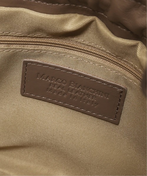 SLOBE IENA（スローブイエナ）の「【MARCO BIANCHINI/マルコ・ビアンキーニ 】巾着ハンドバッグ◆（ハンドバッグ・レディース・ベージュ/レッド・FREE）」の12枚目の写真