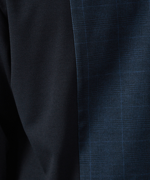 ABAHOUSE GRAY(アバハウスグレイ)の「【展開店舗限定/セットアップ対応】CASTELLO11 ポンチ切替 プルオーバー パーカー(パーカー・メンズ・グレー/ダークネイビー・46/48)」の10枚目の写真