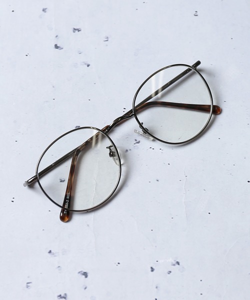 SPINNS（スピンズ）の「フラットタイプ伊達眼鏡（メガネ・メンズ・ゴールド/シルバー・ONESIZE）」の9枚目の写真