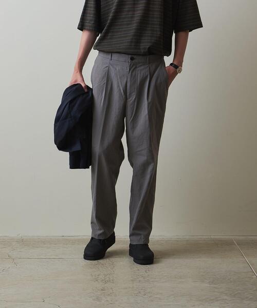 Steven Alan(スティーブンアラン)の「<Steven Alan> NYLN/OX SUPER BAGGY TAPERED PANTS/パンツ(スラックス・メンズ・ベージュ/グレー/ブラック・L/XL/S/M)」の8枚目の写真