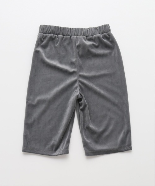 JOINT WORKS(ジョイントワークス)の「J-ベロアショートレギンス(その他パンツ・レディース・チャコールグレー/グリーン・FREE)」の3枚目の写真