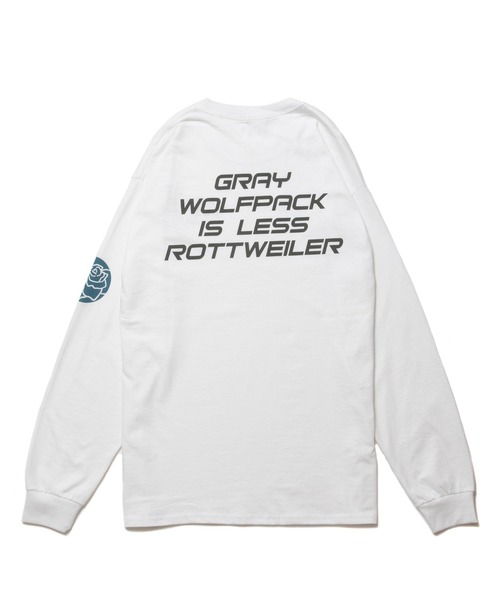 ROTTWEILER（ロットワイラー）の「W.P L/S TEE（Tシャツ/カットソー・メンズ・ホワイト/ブラック・S/M/L/XL）」の4枚目の写真
