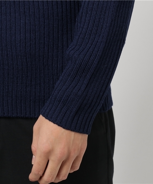 HOUSTON（ヒューストン）の「【HOUSTON】コマンドセーター（ニット/セーター・メンズ・ネイビー/ブラック/オリーブドラブ/チャコール/その他・LARGE/MEDIUM/X-LARGE）」の11枚目の写真