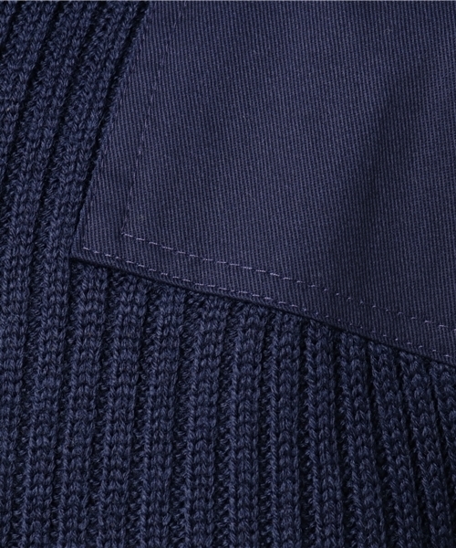 HOUSTON（ヒューストン）の「【HOUSTON】コマンドセーター（ニット/セーター・メンズ・ネイビー/ブラック/オリーブドラブ/チャコール/その他・LARGE/MEDIUM/X-LARGE）」の7枚目の写真