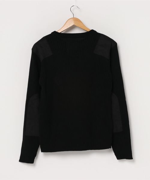 HOUSTON（ヒューストン）の「【HOUSTON】コマンドセーター（ニット/セーター・メンズ・ネイビー/ブラック/オリーブドラブ/チャコール/その他・LARGE/MEDIUM/X-LARGE）」の6枚目の写真