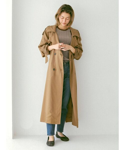 ルーズトレンチコート スプリングコート トレンチコート Ungrid アングリッド のファッション通販 Zozotown
