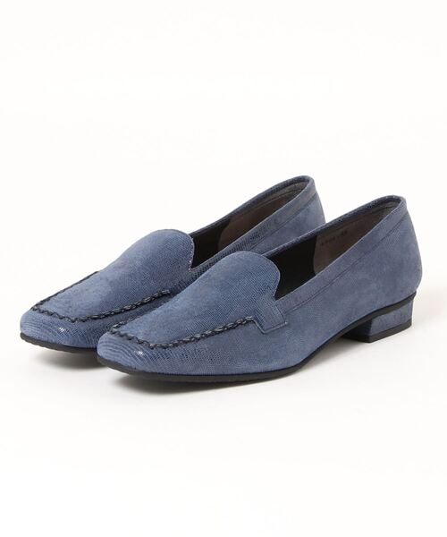 blanc/bleu（ブランブルー）の「「25.0cm/25.5cm」モカシン