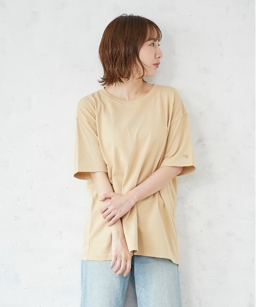 セール】【OP / オーピー】レディース半袖バックプリントTシャツ