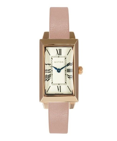 MATOW(マトウ)の「※入荷禁止「MATOW/マトウ」SHIKI SQUARE ローズゴールド(アナログ腕時計・レディース・ブラウン/ブルー/ネイビー/レッド/グレー/ピンク/ブラック/ホワイト・FREE)」の18枚目の写真