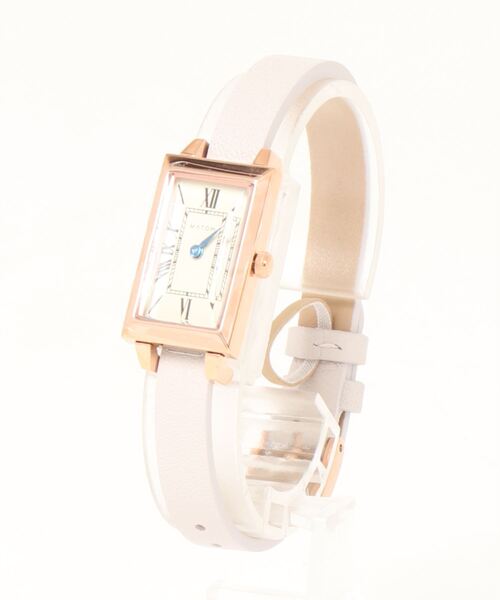 MATOW(マトウ)の「※入荷禁止「MATOW/マトウ」SHIKI SQUARE ローズゴールド(アナログ腕時計・レディース・ブラウン/ブルー/ネイビー/レッド/グレー/ピンク/ブラック/ホワイト・FREE)」の10枚目の写真