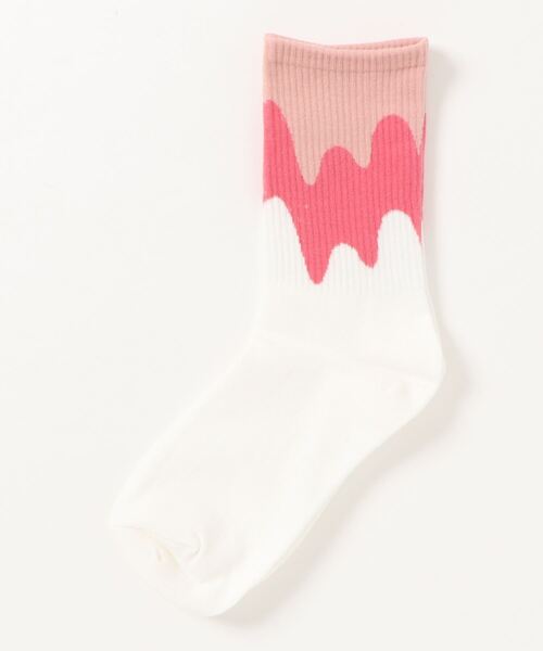 「kakko」（カッコ）の「レディース グラデーションカラー クルーソックス靴下（ソックス/靴下・レディース・A/B/C/D/E/F/G/H/I/J/K・FREE）」の21枚目の写真