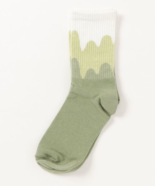 「kakko」（カッコ）の「レディース グラデーションカラー クルーソックス靴下（ソックス/靴下・レディース・A/B/C/D/E/F/G/H/I/J/K・FREE）」の18枚目の写真