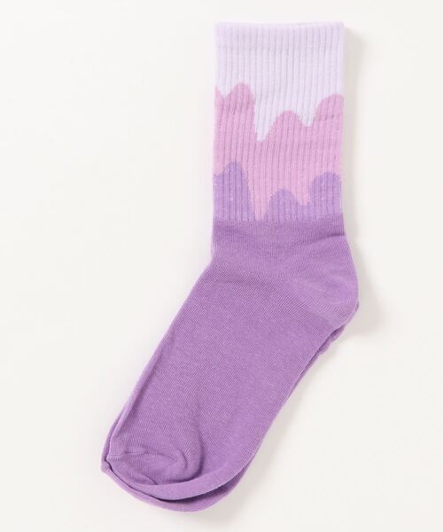 「kakko」（カッコ）の「レディース グラデーションカラー クルーソックス靴下（ソックス/靴下・レディース・A/B/C/D/E/F/G/H/I/J/K・FREE）」の13枚目の写真
