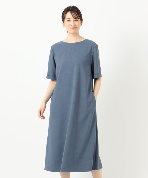 J.PRESS(ジェイプレス)の「【洗える】ドライタッチツイルストレッチ ワンピース(ワンピース・レディース・ブラック系/ブラウン系/ダルブルー系・T13/T15)」の20枚目の写真