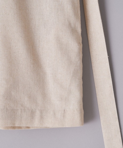 CIAOPANIC(チャオパニック)の「リネン混ベルテッドガウン(ブルゾン・レディース・ブラウン/カーキ/アイボリー・FREE)」の5枚目の写真