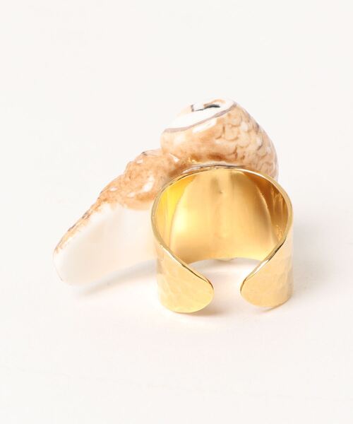 NACH(ナッシュ)の「(WEB限定)【NACH(ナッシュ)】 フクロウリング(リング・レディース・ゴールド・FREE)」の2枚目の写真