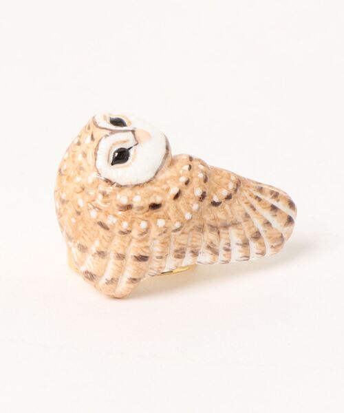 NACH(ナッシュ)の「(WEB限定)【NACH(ナッシュ)】 フクロウリング(リング・レディース・ゴールド・FREE)」の7枚目の写真