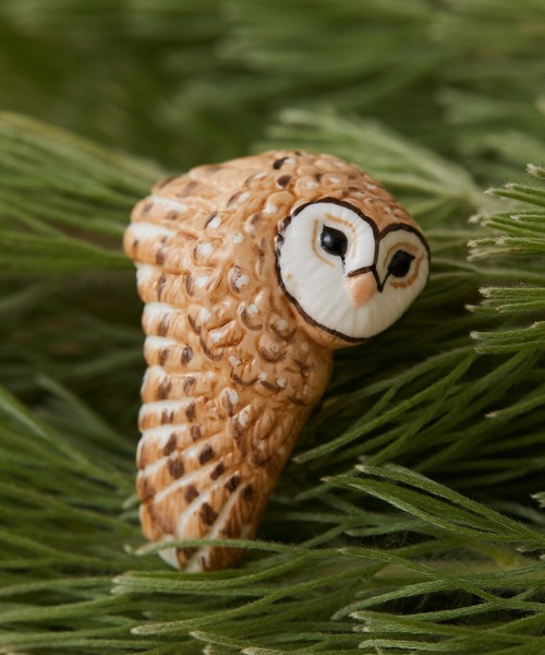 NACH(ナッシュ)の「(WEB限定)【NACH(ナッシュ)】 フクロウリング(リング・レディース・ゴールド・FREE)」の3枚目の写真