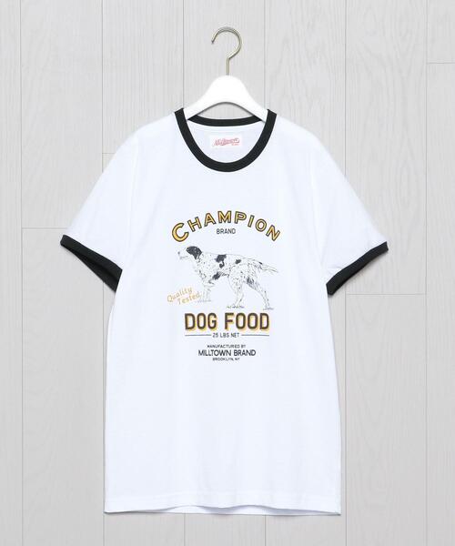 BEAUTY&amp;YOUTH UNITED ARROWS - ch!iiii Ringer T-shirt チーバッグ　Tシャツ　リンガーT 別注】 ＜CHAMPION＞ リンガー Tシャツ