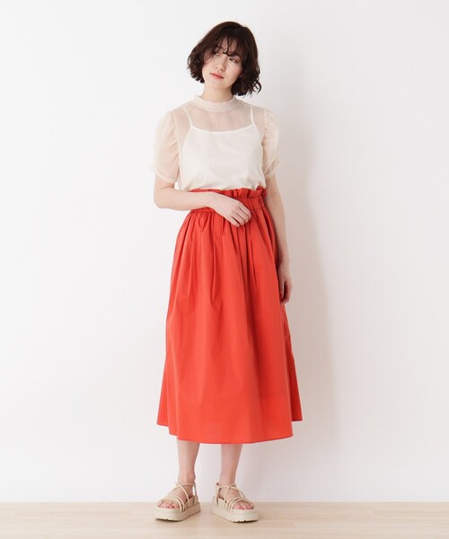 DRESKIP（ドレスキップ）の「◆厚底アシメストラップサンダル（サンダル・レディース・アイボリー/ブラック/ダークブラウン・35/45）」の18枚目の写真