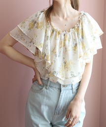 one after another NICE CLAUP | フリルボリュームブラウス(シャツ/ブラウス)