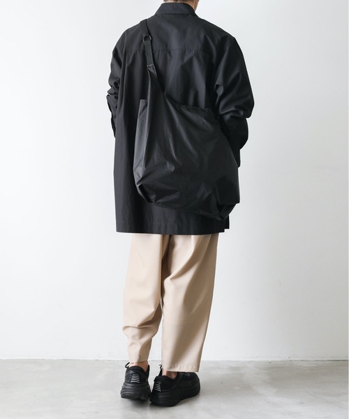 KAZUYUKI KUMAGAI ATTACHMENT（カズユキクマガイアタッチメント）の「105/2 FINXシャトルウェザー L/S レースアップシャツ（シャツ/ブラウス・メンズ・ブラック/ブルー・2/3/1）」の18枚目の写真