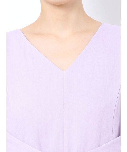 LAGUNAMOON（ラグナムーン）の「2WAYウエストマークワンピース（ワンピース・レディース・ダークブラウン/ベージュ/ラベンダー・SMALL/MEDIUM）」の8枚目の写真