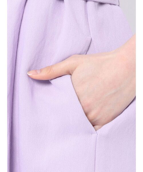 LAGUNAMOON（ラグナムーン）の「2WAYウエストマークワンピース（ワンピース・レディース・ダークブラウン/ベージュ/ラベンダー・SMALL/MEDIUM）」の10枚目の写真