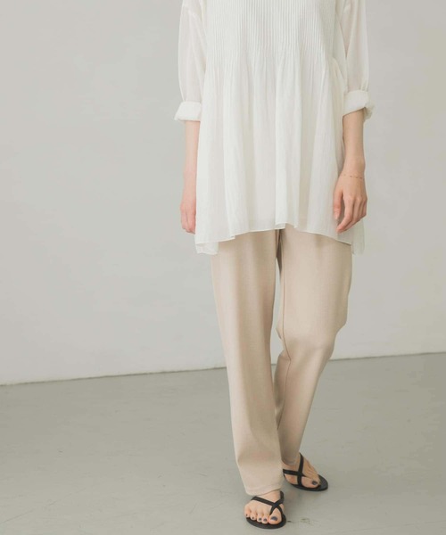 かぐれ（カグレ）の「コットンカットイージーパンツ（その他パンツ・レディース・ベージュ/ライトグレー・FREE）」の10枚目の写真