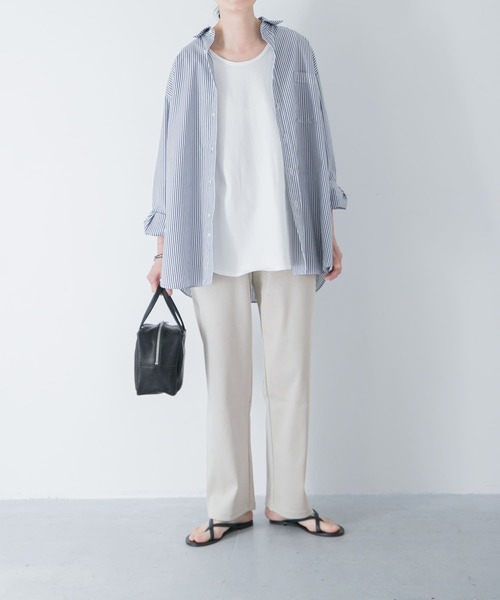 かぐれ（カグレ）の「コットンカットイージーパンツ（その他パンツ・レディース・ベージュ/ライトグレー・FREE）」の20枚目の写真