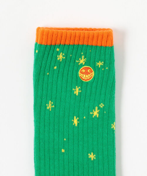 ANTI HERO（アンタイヒーロー）の「ANTI HERO / Grimple Stix Dust Socks（ソックス/靴下・メンズ・パープル/グリーン・ONE SIZE）」の3枚目の写真