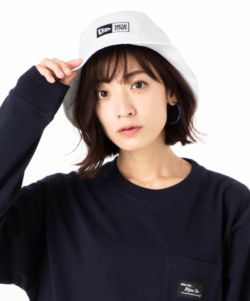 NEW ERA（ニューエラ）の「ニューエラ バケット ハット ONSPOTZ別注（ハット・メンズ・ブラック/ホワイト/カーキ/ベージュ・L/XL/M/L/S/M）」の5枚目の写真