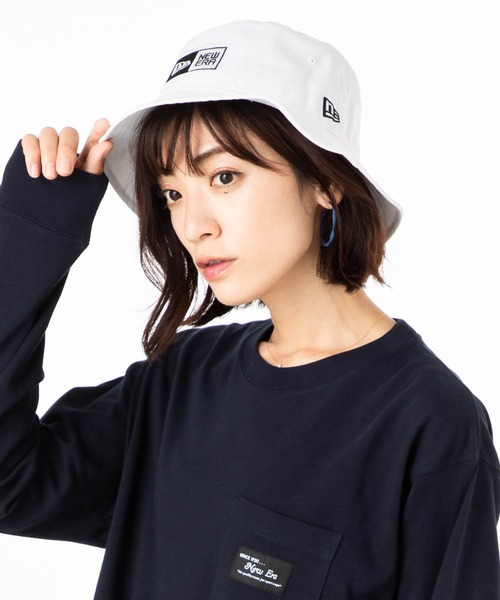 NEW ERA（ニューエラ）の「ニューエラ バケット ハット ONSPOTZ別注（ハット・メンズ・ブラック/ホワイト/カーキ/ベージュ・L/XL/M/L/S/M）」の7枚目の写真