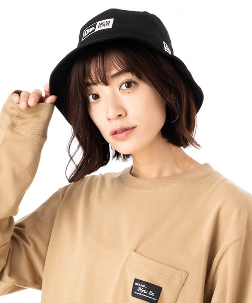 NEW ERA（ニューエラ）の「ニューエラ バケット ハット ONSPOTZ別注（ハット・メンズ・ブラック/ホワイト/カーキ/ベージュ・L/XL/M/L/S/M）」の16枚目の写真