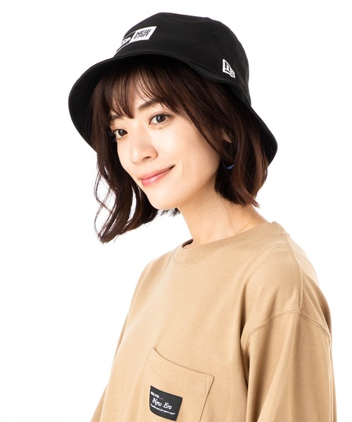 NEW ERA（ニューエラ）の「ニューエラ バケット ハット ONSPOTZ別注（ハット・メンズ・ブラック/ホワイト/カーキ/ベージュ・L/XL/M/L/S/M）」の17枚目の写真