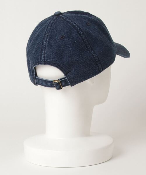 Lee(リー)の「Lee LOW CAP DENIM ローキャップ デニム(キャップ・メンズ・ブルー系その他/ブルー/ライトブルー/ブラック/ストライプ・FREE)」の7枚目の写真