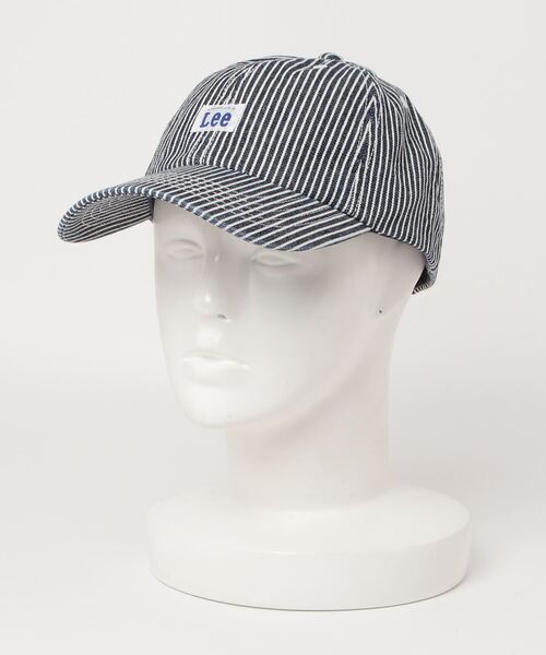 Lee(リー)の「Lee LOW CAP DENIM ローキャップ デニム(キャップ・メンズ・ブルー系その他/ブルー/ライトブルー/ブラック/ストライプ・FREE)」の5枚目の写真