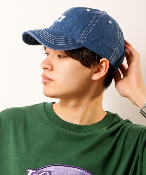 Lee(リー)の「Lee LOW CAP DENIM ローキャップ デニム(キャップ・メンズ・ブルー系その他/ブルー/ライトブルー/ブラック/ストライプ・FREE)」の20枚目の写真