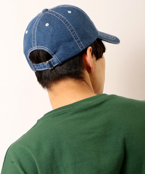 Lee(リー)の「Lee LOW CAP DENIM ローキャップ デニム(キャップ・メンズ・ブルー系その他/ブルー/ライトブルー/ブラック/ストライプ・FREE)」の21枚目の写真