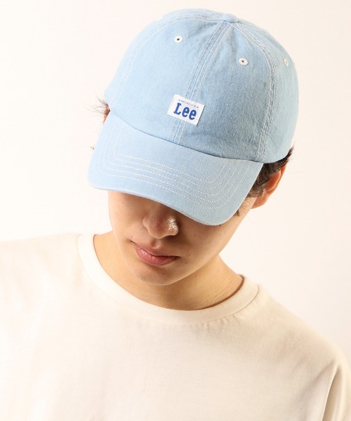 Lee(リー)の「Lee LOW CAP DENIM ローキャップ デニム(キャップ・メンズ・ブルー系その他/ブルー/ライトブルー/ブラック/ストライプ・FREE)」の12枚目の写真