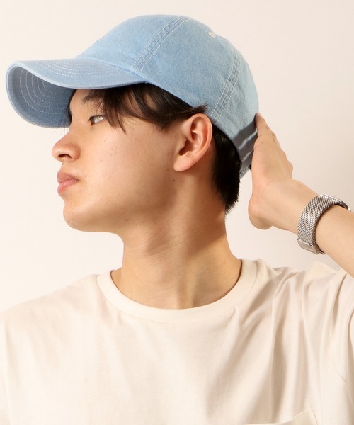 Lee(リー)の「Lee LOW CAP DENIM ローキャップ デニム(キャップ・メンズ・ブルー系その他/ブルー/ライトブルー/ブラック/ストライプ・FREE)」の13枚目の写真