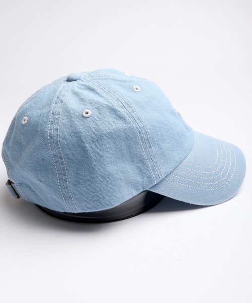 Lee(リー)の「Lee LOW CAP DENIM ローキャップ デニム(キャップ・メンズ・ブルー系その他/ブルー/ライトブルー/ブラック/ストライプ・FREE)」の9枚目の写真