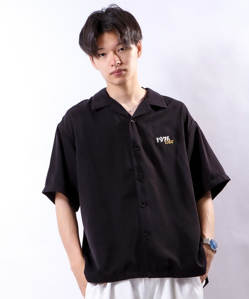 VISION STREET WEAR（ヴィジョンストリートウェア）の「【VISION STREET WEAR】恐竜刺繍シャツ（シャツ/ブラウス・メンズ・ブラック/サックスブルー/アイボリー・M/L）」の11枚目の写真