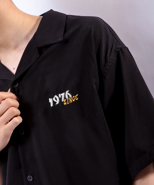 VISION STREET WEAR（ヴィジョンストリートウェア）の「【VISION STREET WEAR】恐竜刺繍シャツ（シャツ/ブラウス・メンズ・ブラック/サックスブルー/アイボリー・M/L）」の14枚目の写真