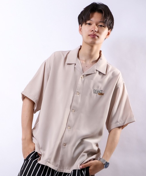 VISION STREET WEAR（ヴィジョンストリートウェア）の「【VISION STREET WEAR】恐竜刺繍シャツ（シャツ/ブラウス・メンズ・ブラック/サックスブルー/アイボリー・M/L）」の19枚目の写真