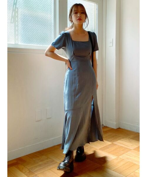 EVRIS（エヴリス）の「レースアップインソールワークブーツ（ブーツ・レディース・ブラック/ブラウン/その他1・SMALL/MEDIUM/LARGE）」の5枚目の写真