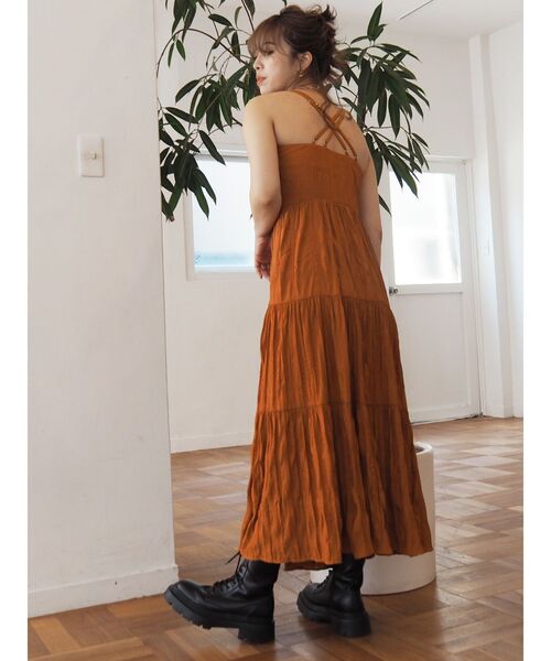 EVRIS（エヴリス）の「レースアップインソールワークブーツ（ブーツ・レディース・ブラック/ブラウン/その他1・SMALL/MEDIUM/LARGE）」の13枚目の写真