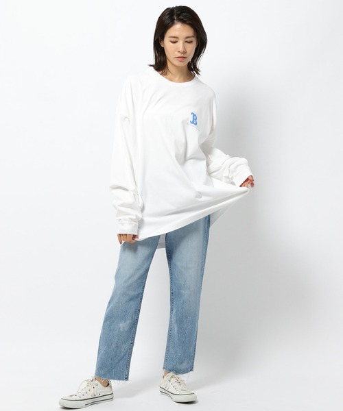 GOOD ROCK SPEED（グッドロックスピード）の「GOOD ROCK SPEED / ロゴロングスリーブカットソー（Tシャツ/カットソー・レディース・ホワイト/グレー/グリーン・フリー）」の22枚目の写真