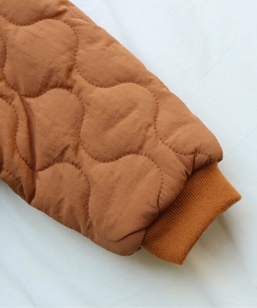 apres les cours（アプレレクール）の「WEB限定 ゆったりシルエットのキルティングアウター（ダウンジャケット/コート・キッズ・グレー/ベージュ/キャメル/カーキ・90/140/80/110/130/120/100）」の16枚目の写真